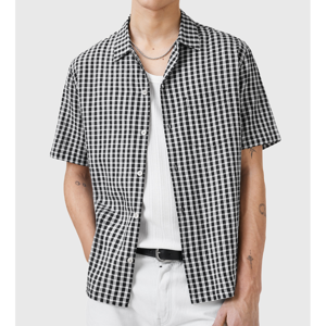 AllSaints Tawney Short Sleeve Check Shirt